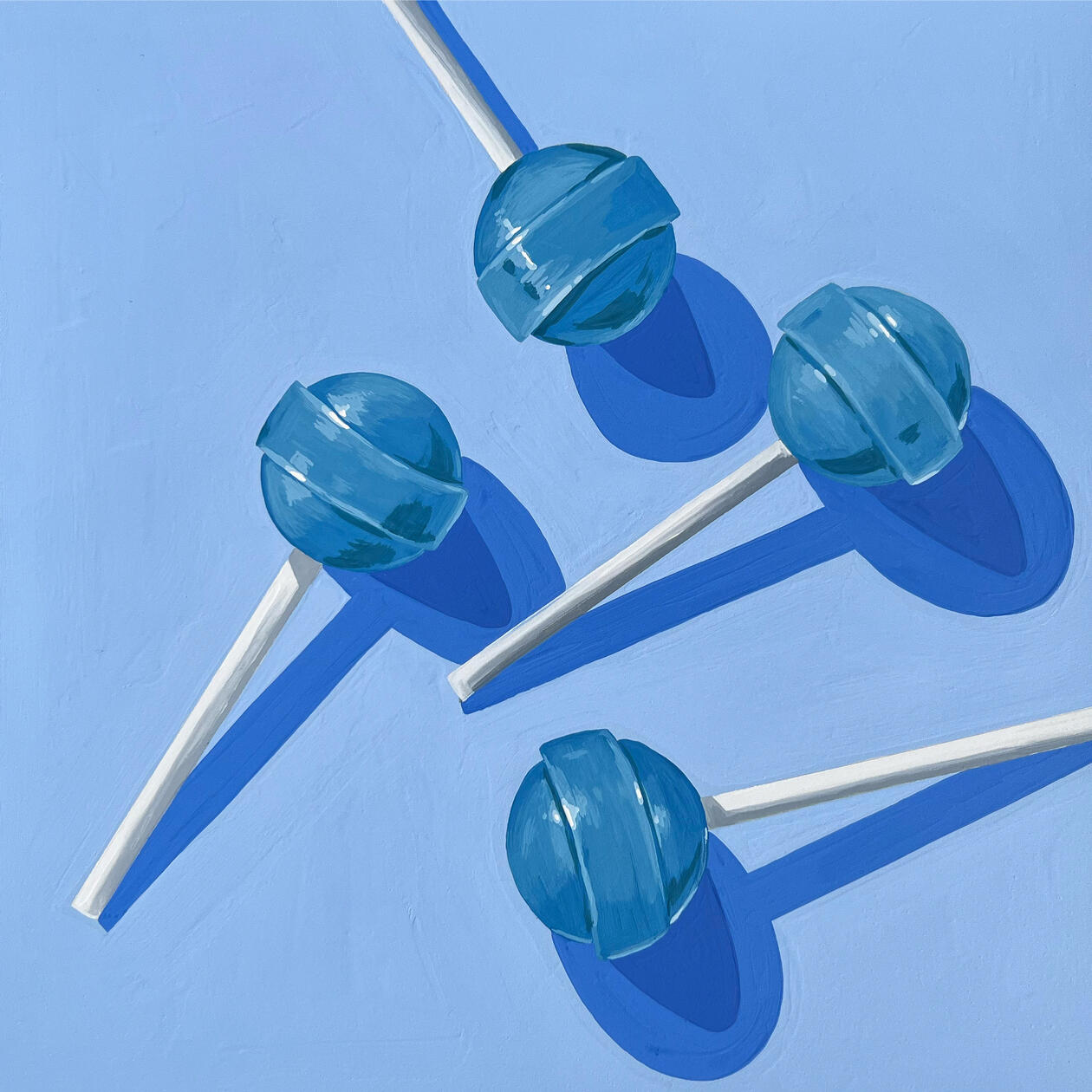 14x14 inches, gouache on Arches paper