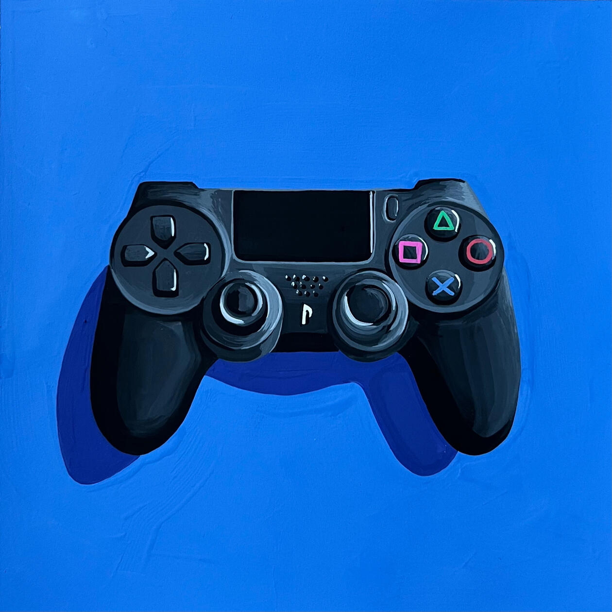 8x8 inches, gouache on Arches paper