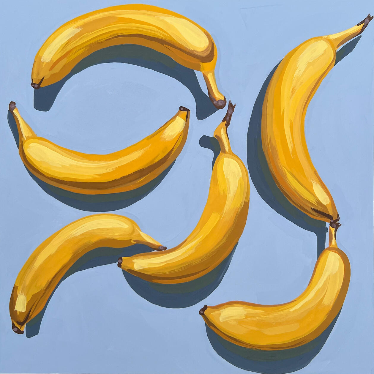 12x12 inches, gouache on Arches paper